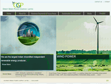 Tablet Screenshot of orientgreenpower.com
